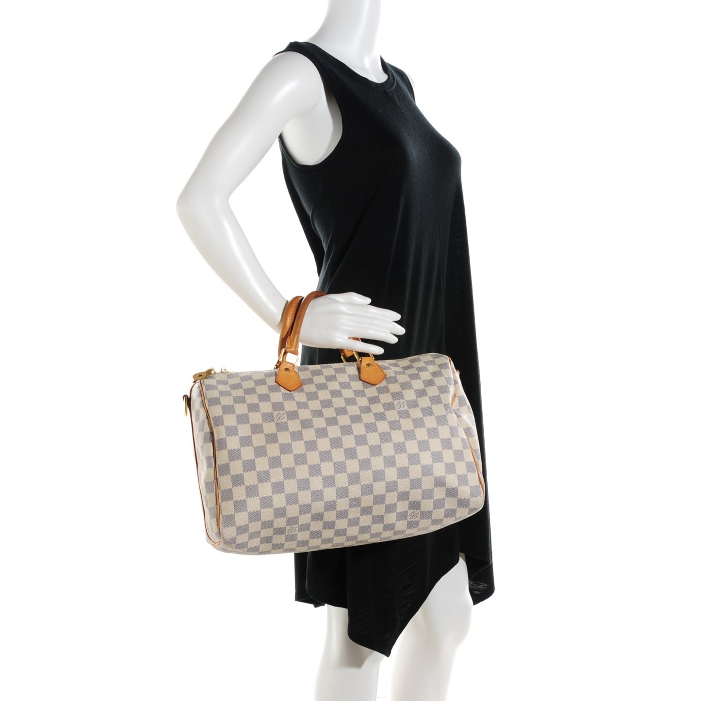 Damier Azur Speedy Bandouliere 35