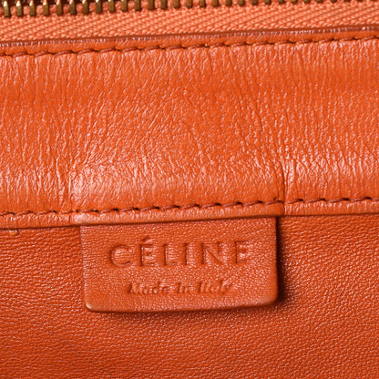 Celine Calfskin Large Horizontal Cabas Phantom Orange 6 of 13