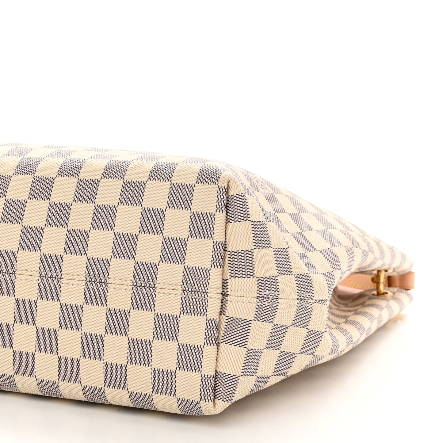 Damier Azur Graceful MM Rose Ballerine