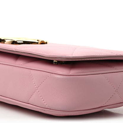 Dolce & Gabbana Nappa Quilted 3.5 Medium Chain Bag Pink 15 of 17