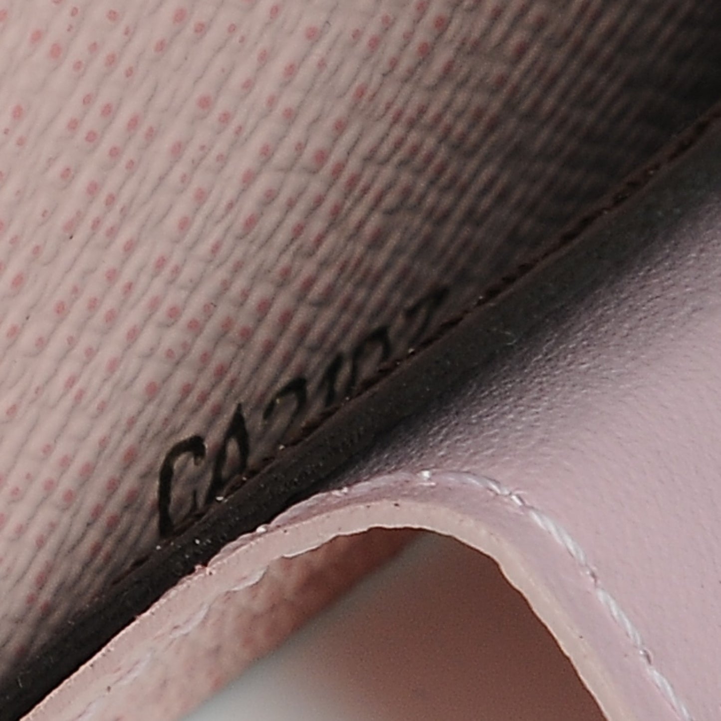 Monogram Emilie Wallet Rose Ballerine