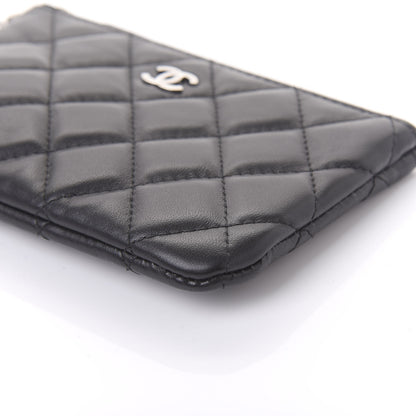 Chanel Lambskin Quilted Small Cosmo Cosmetic Case Black 7 of 10