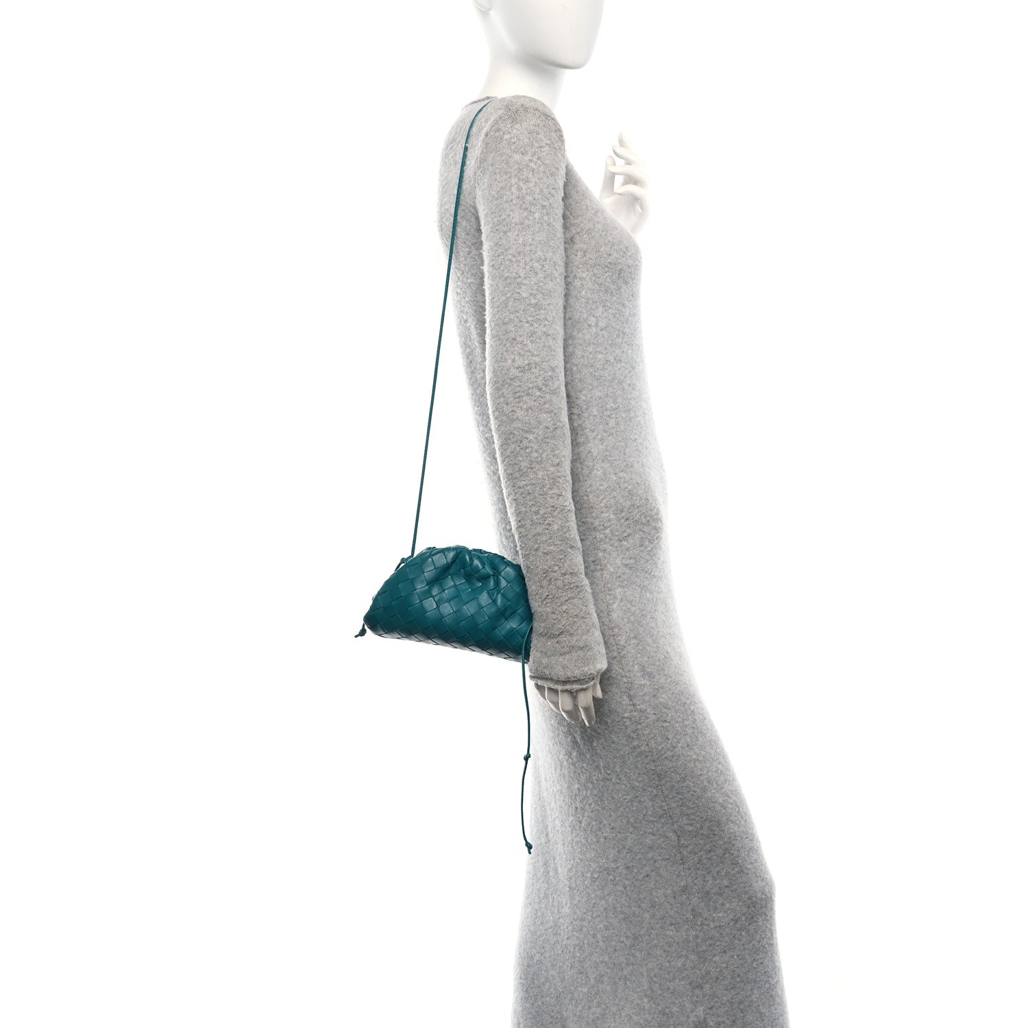 Bottega Veneta Nappa Intrecciato The Mini Pouch Mallard 2 of 11