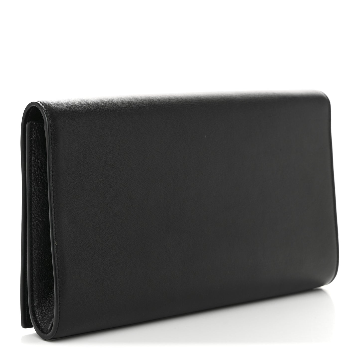 Calfskin Monogram Large Belle De Jour Clutch Black