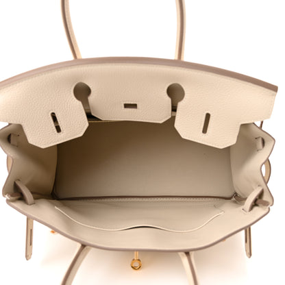 Hermes Togo Birkin 30 Craie 5 of 11