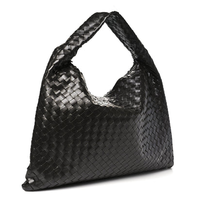 Bottega Veneta Calfskin Intrecciato Large Hop Fondant 2 of 9