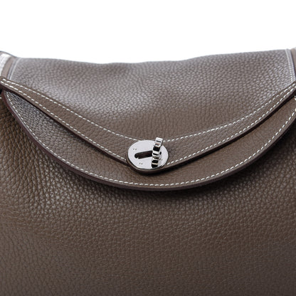 Hermes Taurillon Clemence Lindy 30 Etoupe 10 of 11