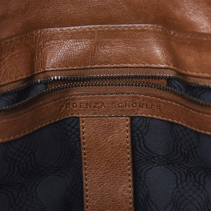 Proenza Schouler Lambskin Large PS1 Satchel Saddle 5 of 12