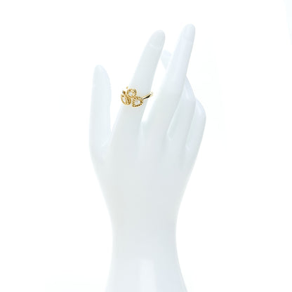 Roberto Coin 18K Yellow Gold Diamond Dolcetto Three Stone Ring 52 6 2 of 4