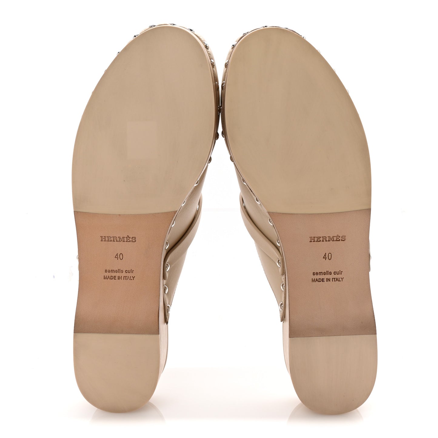 Calfskin Carlotta Mules 40 Hetre