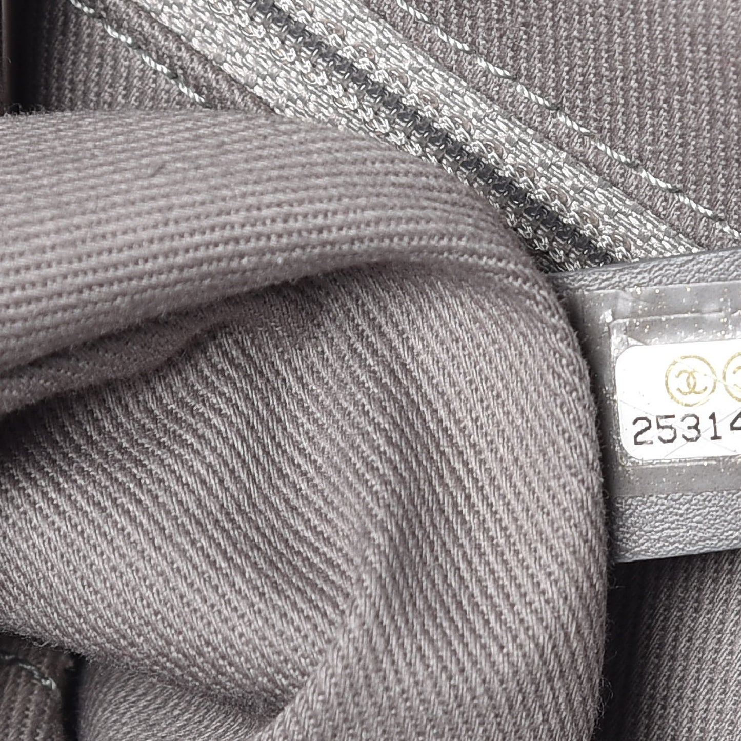Canvas Large Double Face Shopping Tote Grey