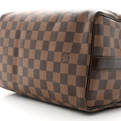 Louis Vuitton Damier Ebene Speedy Bandouliere 25 9 of 9