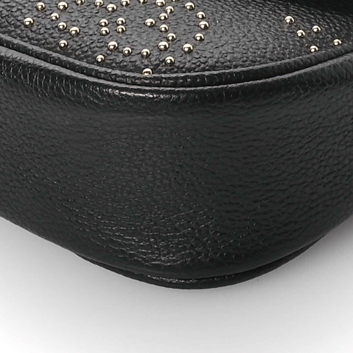 Empreinte Giant Studded Ivy Wallet On Chain Black
