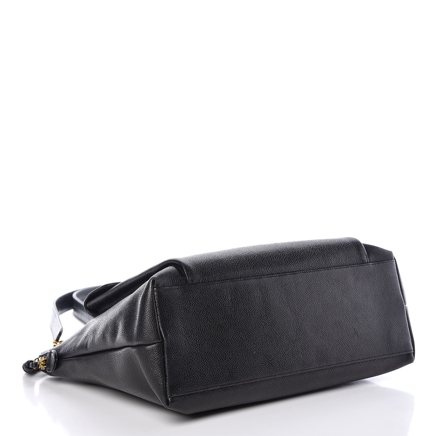 Chanel Caviar Flap Shoulder Bag Black 4 of 17