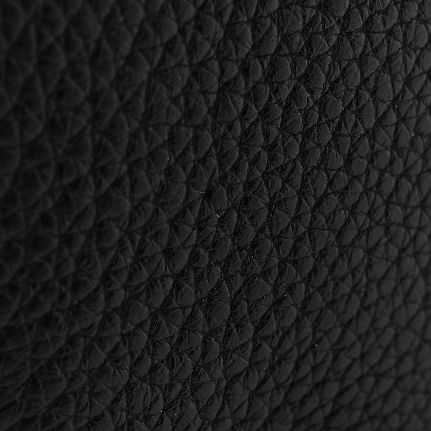 Grained Calfskin Top Handle 14 Bag Black