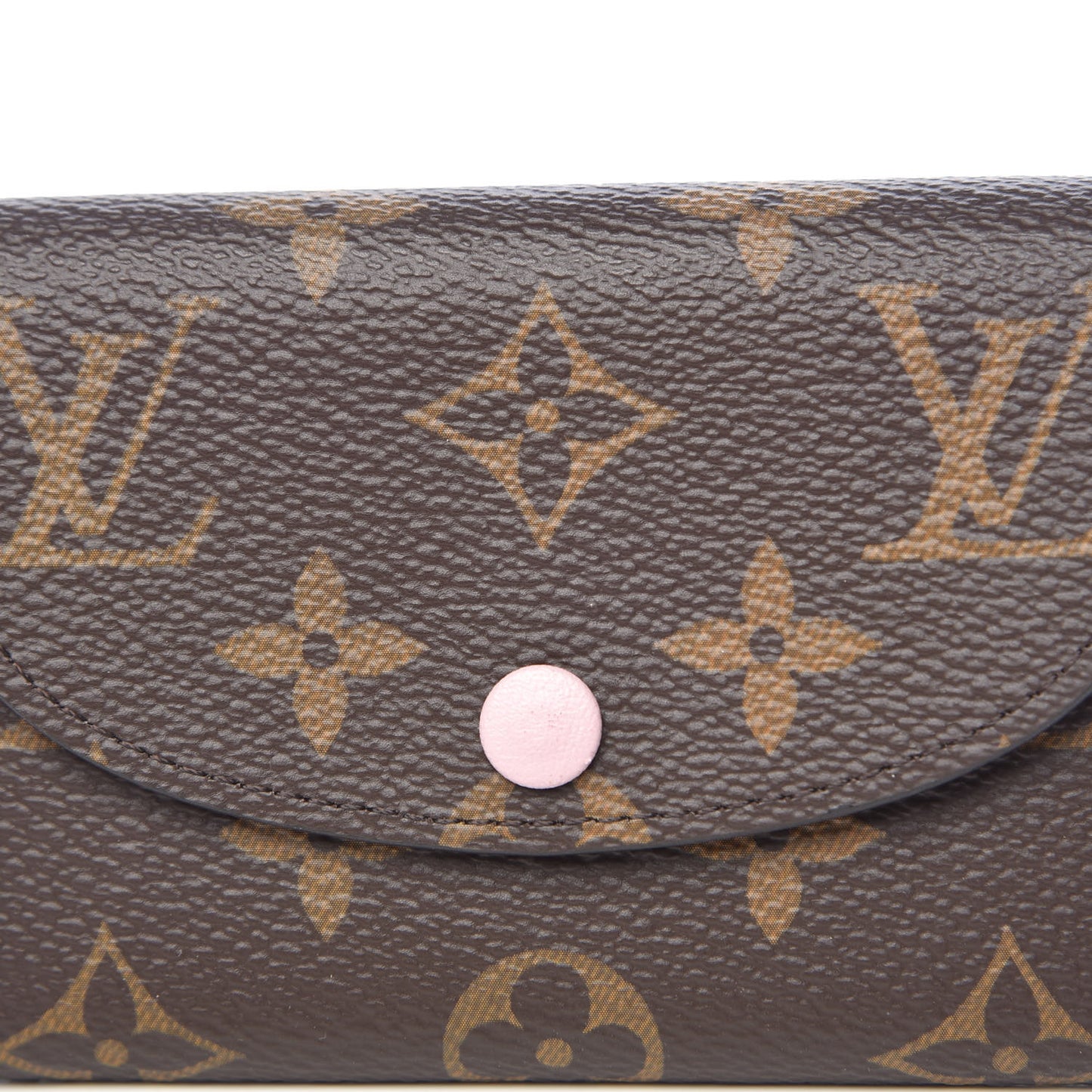 Monogram Rosalie Coin Purse Rose Ballerine