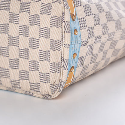 Louis Vuitton Damier Azur Summer Trunks Capri Neverfull MM 12 of 12