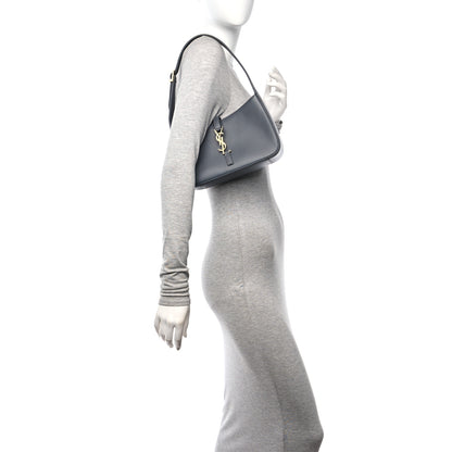 Saint Laurent Smooth Calfskin Le 5 A 7 Hobo Storm 2 of 10