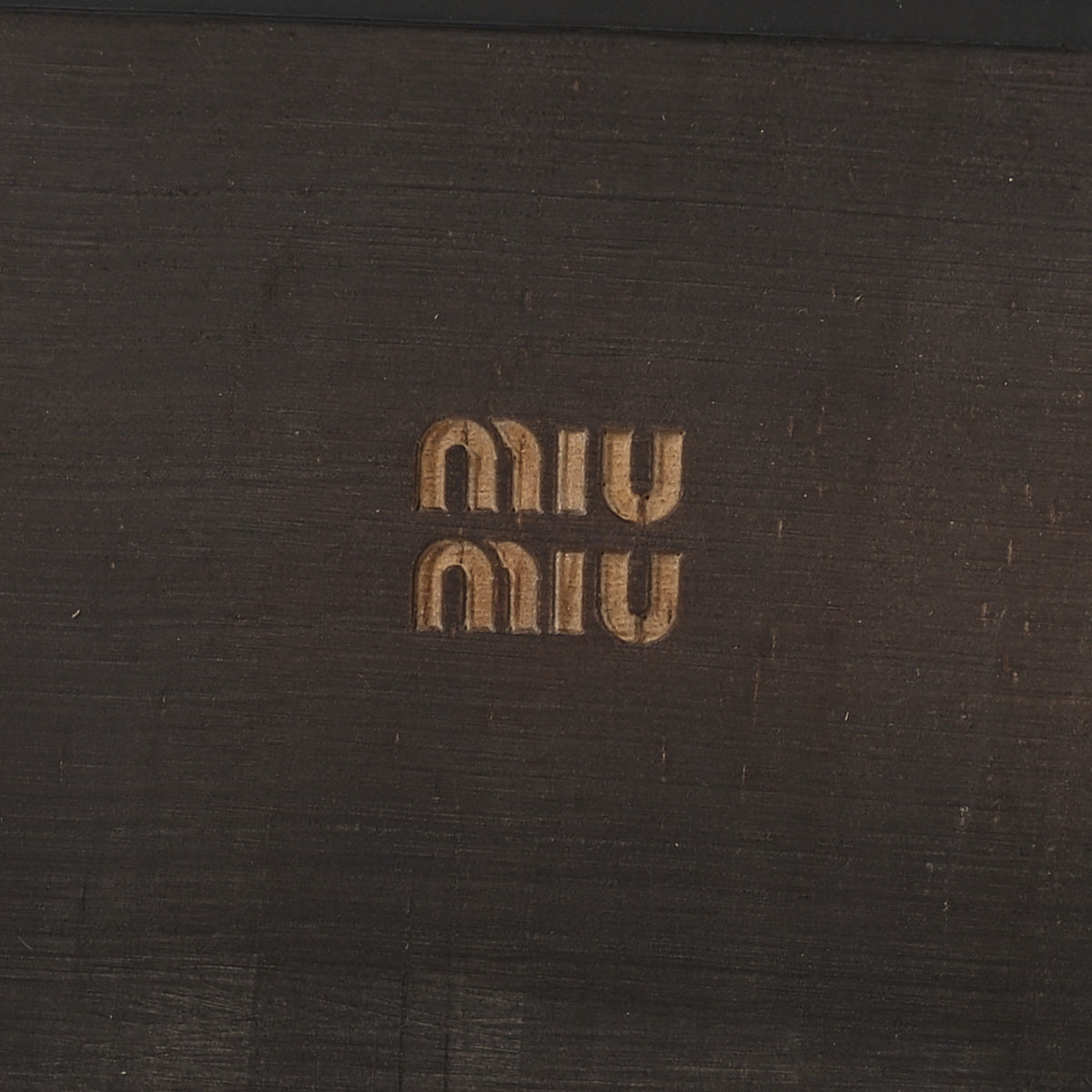Miu Miu Suede Logo Slide Clogs 37 Cannella 8 of 11
