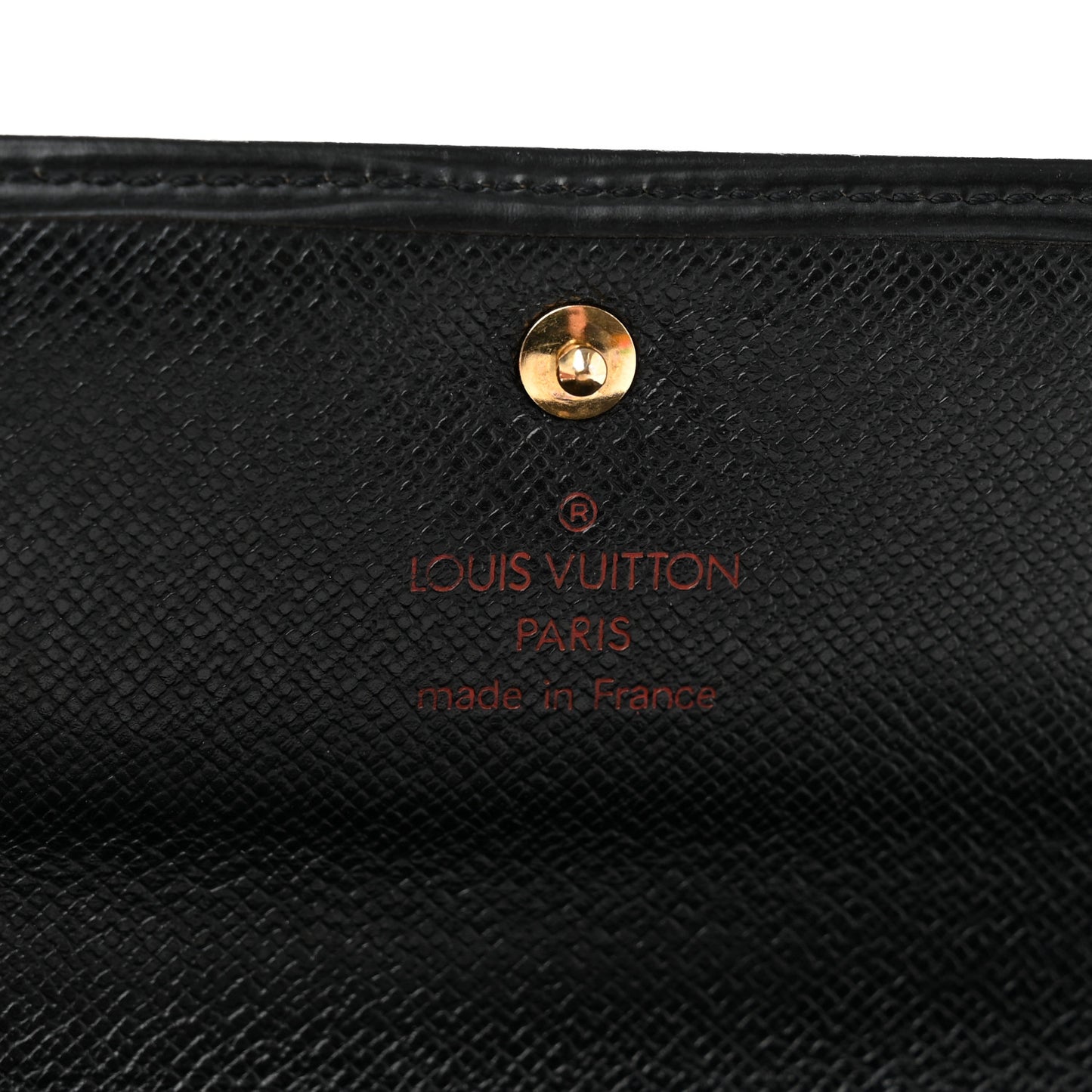 Epi Porte Tresor Etui Papiers Wallet Black