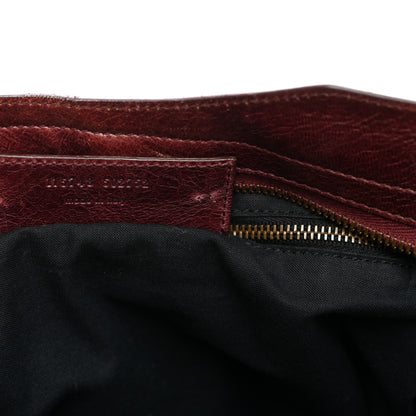 Balenciaga Agneau Classic Hardware City Dark Wine 8 of 13