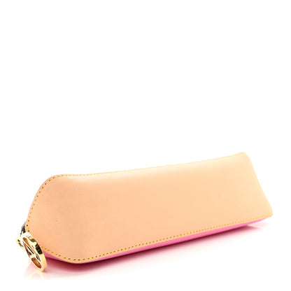 Louis Vuitton Monogram 2022 Christmas Animation Paris Elizabeth Pencil Pouch Pink 4 of 7