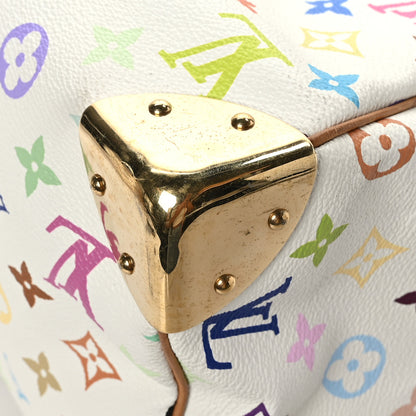 Louis Vuitton Monogram Multicolor Speedy 30 White 10 of 10