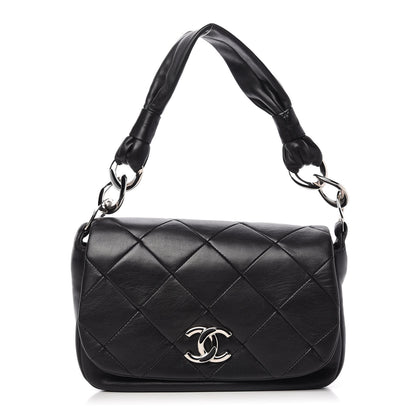 Chanel Lambskin Quilted Flap Bag Black 1 of 13