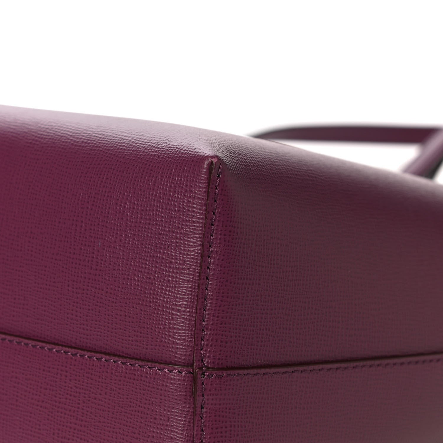 Tom Ford Grained Calfskin Small T Tote Bordeaux 11 of 12