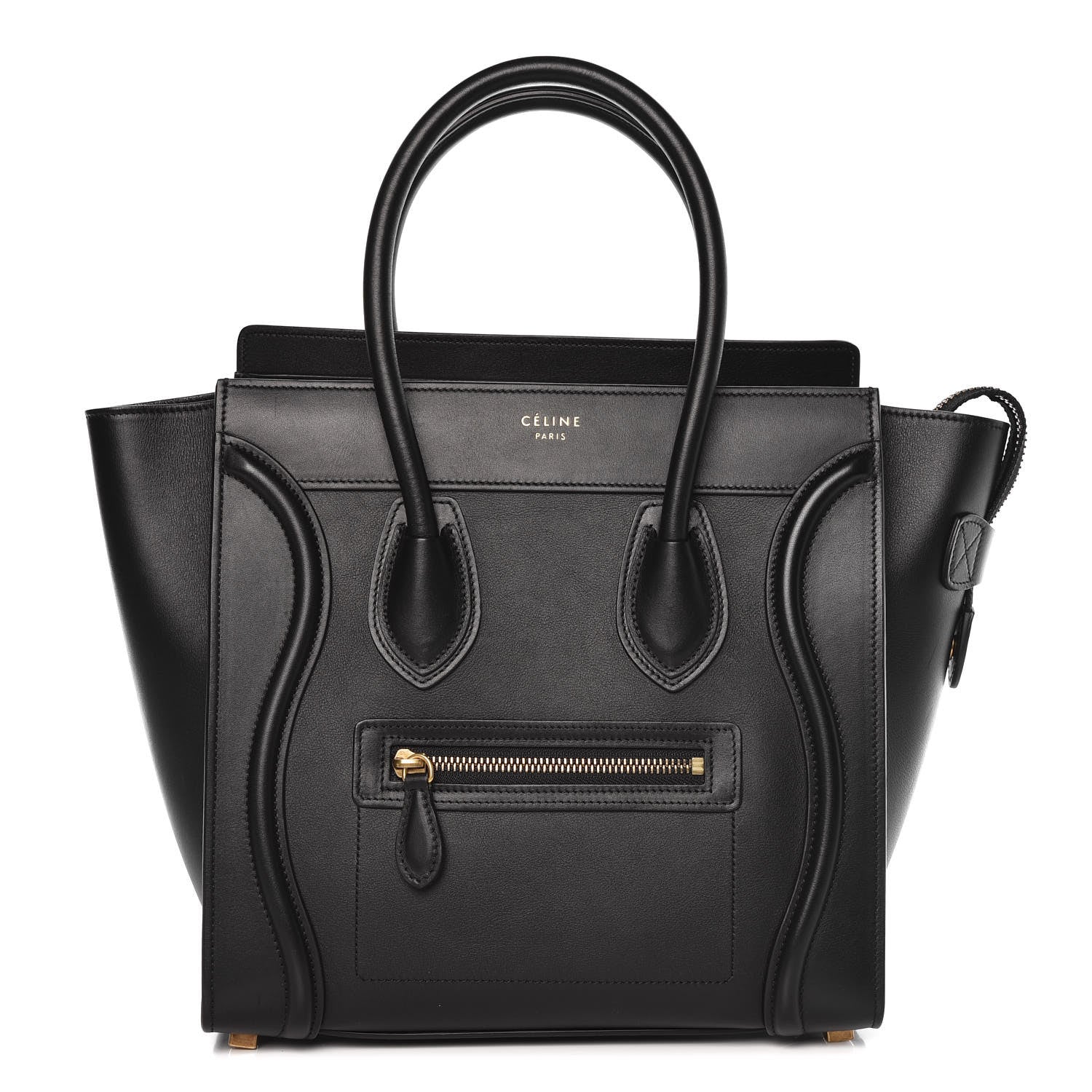 Celine Smooth Calfskin Micro Luggage Black 1 of 11