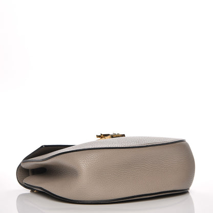 Chloe Grained Lambskin Drew Shoulder Bag Motty Grey 4 of 8