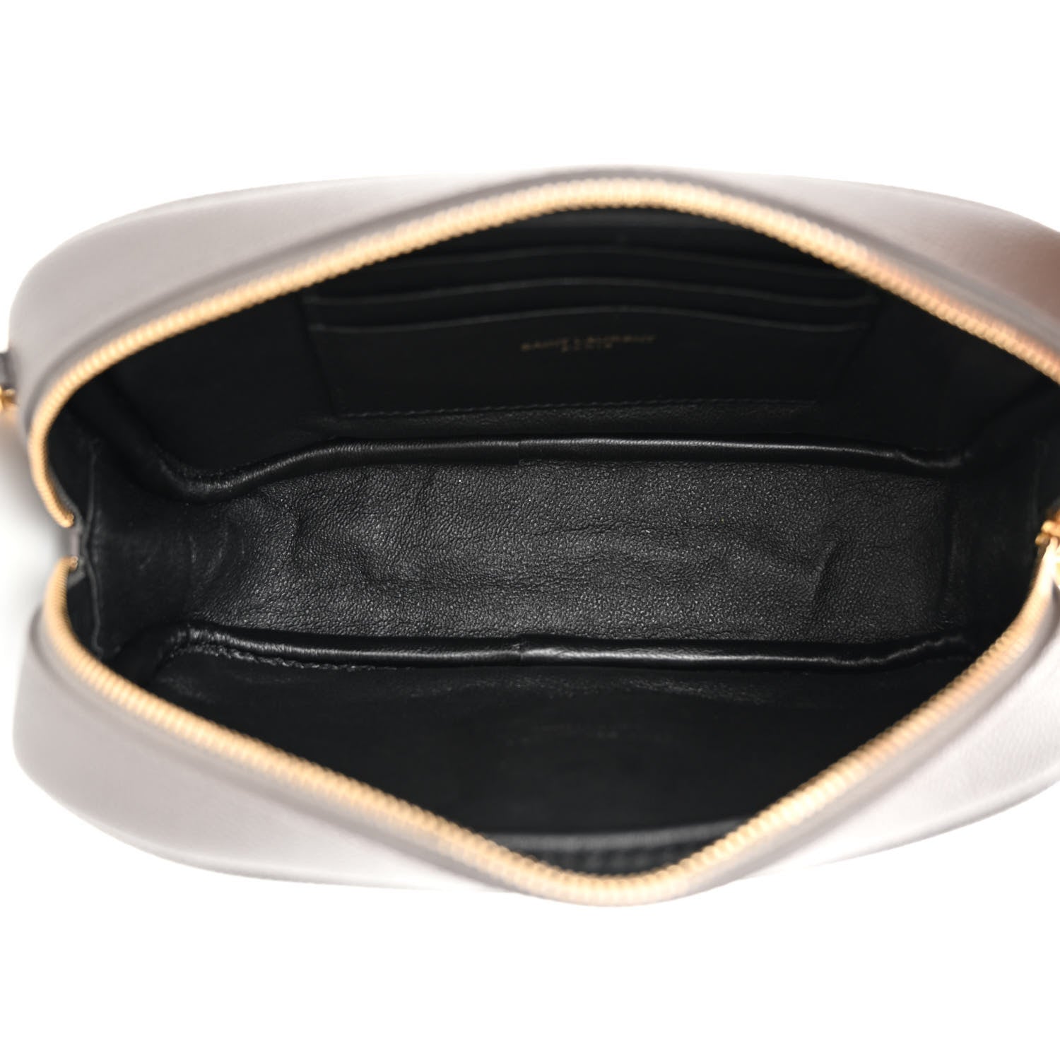 Saint Laurent Grain De Poudre Matelasse Monogram Mini Lou Camera Bag Fog 5 of 10