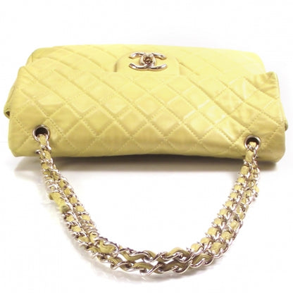 Chanel Lambskin XL JUMBO MAXI Flap Lemon 6 of 12