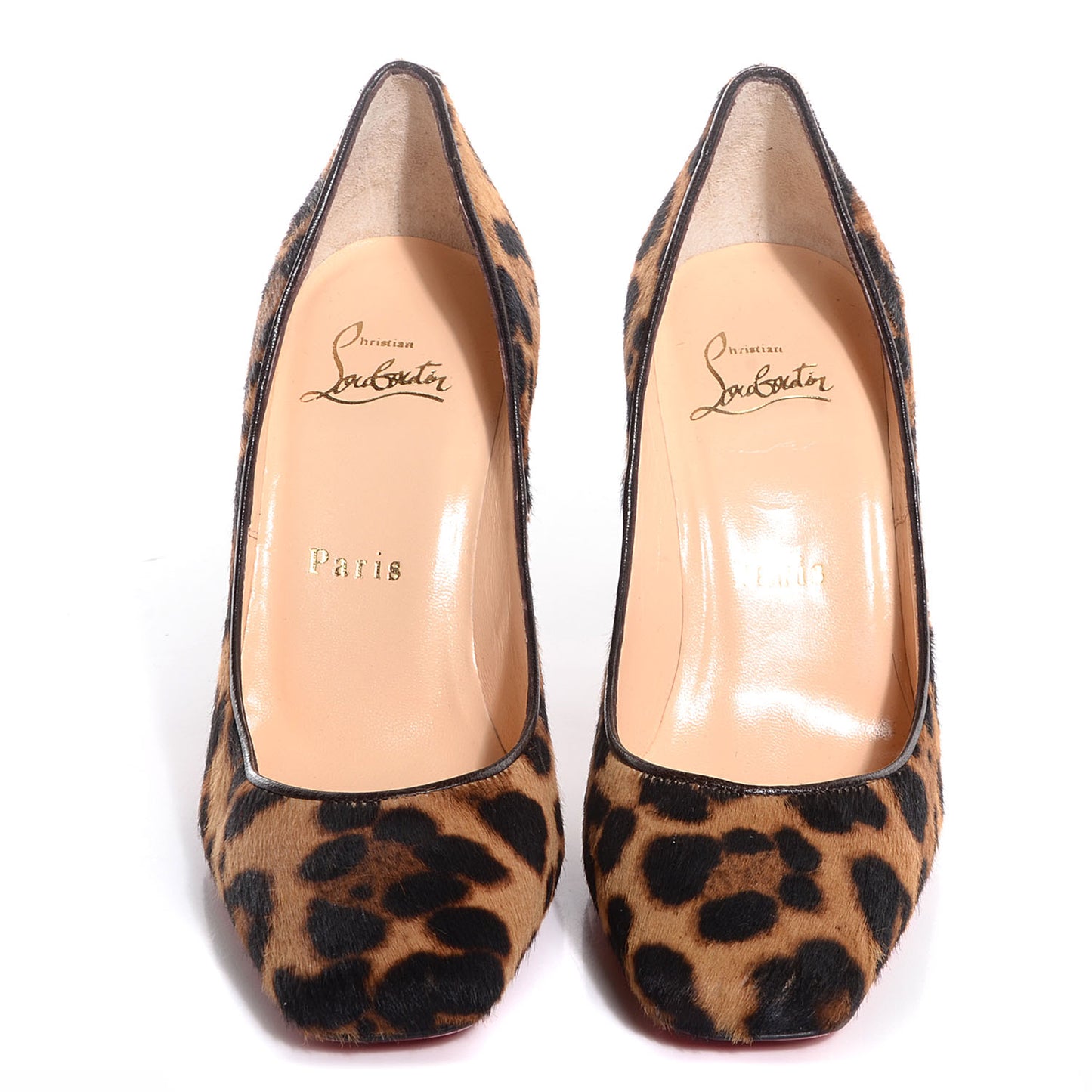 Calf Hair Leopard Particule 100 Pumps 35