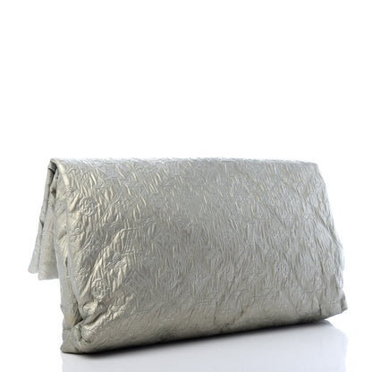 Louis Vuitton Jacquard Quilted Monogram Limelight Clutch GM Perle 3 of 6