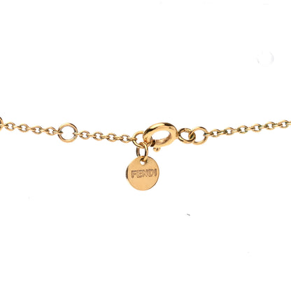 Fendi Metal Crystal F is Fendi Necklace Gold 5 of 6