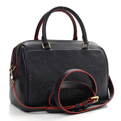 Louis Vuitton Empreinte Speedy Bandouliere 25 NM Marine Rouge 3 of 11