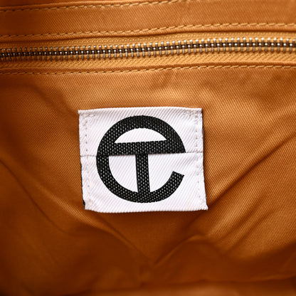 Telfar Vegan Leather Medium Shopping Bag Yellow 6 of 13
