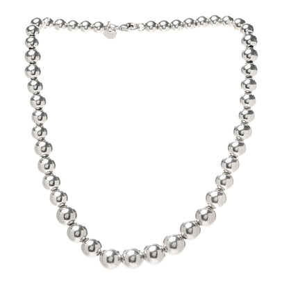 Tiffany Sterling Silver HardWear Graduated Ball Necklace 1 of 2