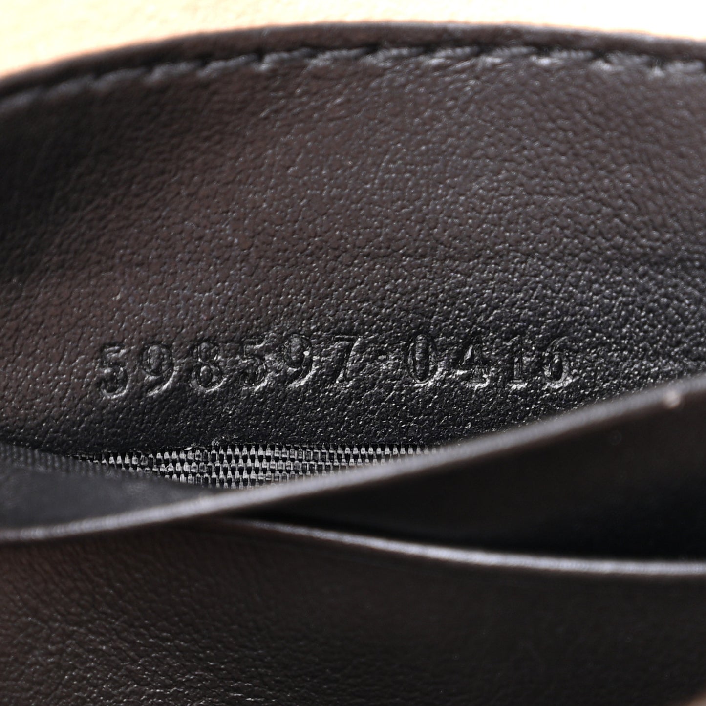 Calfskin Matelasse Mini GG Marmont Crossbody Bag Black