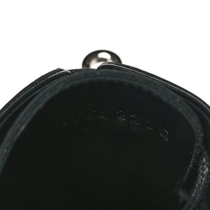 Hermes Glossed Calfskin First Oxford 39 Black 8 of 8