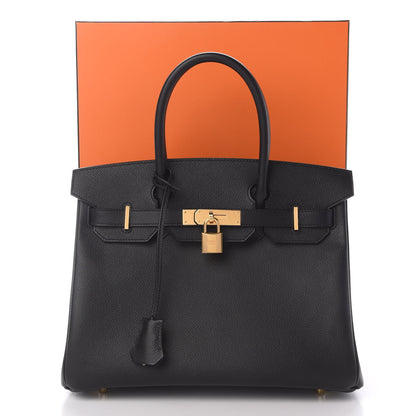 Hermes Epsom Birkin 30 Black 11 of 11