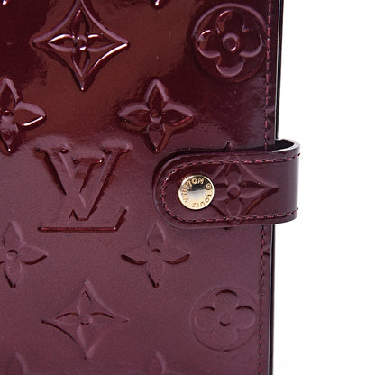 Louis Vuitton Vernis Small Ring Agenda Cover Rouge Fauviste 7 of 10
