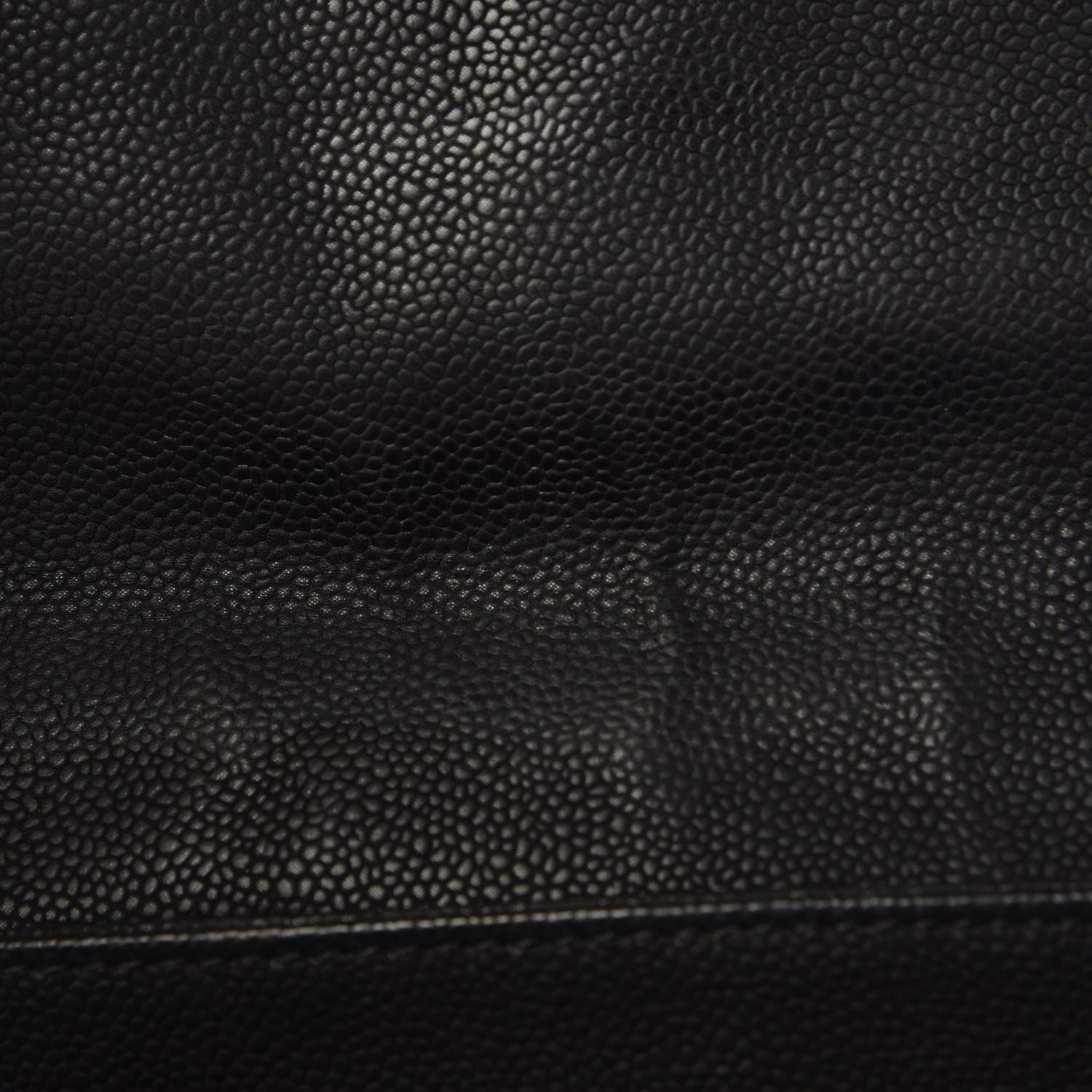 Chanel Iridescent Caviar Medium Lady Pearly Flap Black 8 of 11
