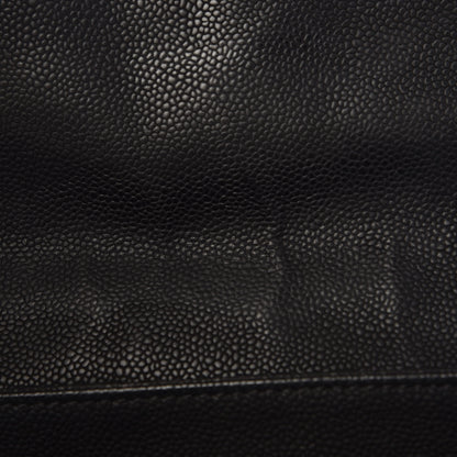 Chanel Iridescent Caviar Medium Lady Pearly Flap Black 8 of 11