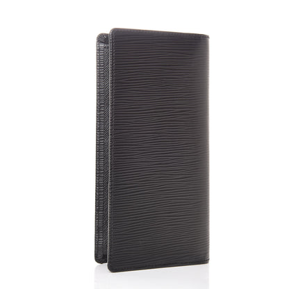 Louis Vuitton Epi Brazza Wallet Black 3 of 6