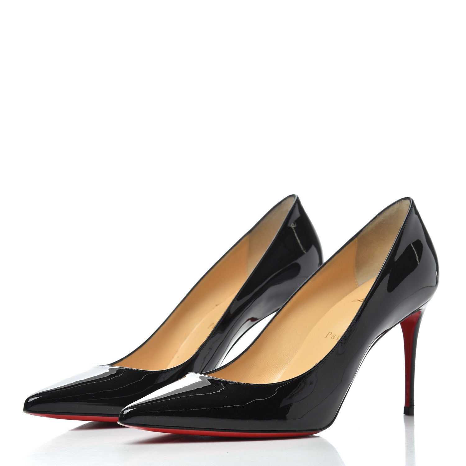 Christian Louboutin Patent So Kate 85 Pumps 40 Black 3 of 15