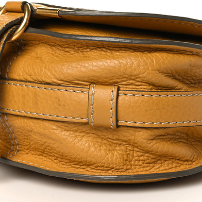 Chloe Calfskin Mini Marcie Round Crossbody Bag Curry Yellow 10 of 10