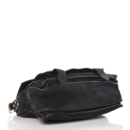 Proenza Schouler Suede Medium PS1 Satchel Navy 4 of 25