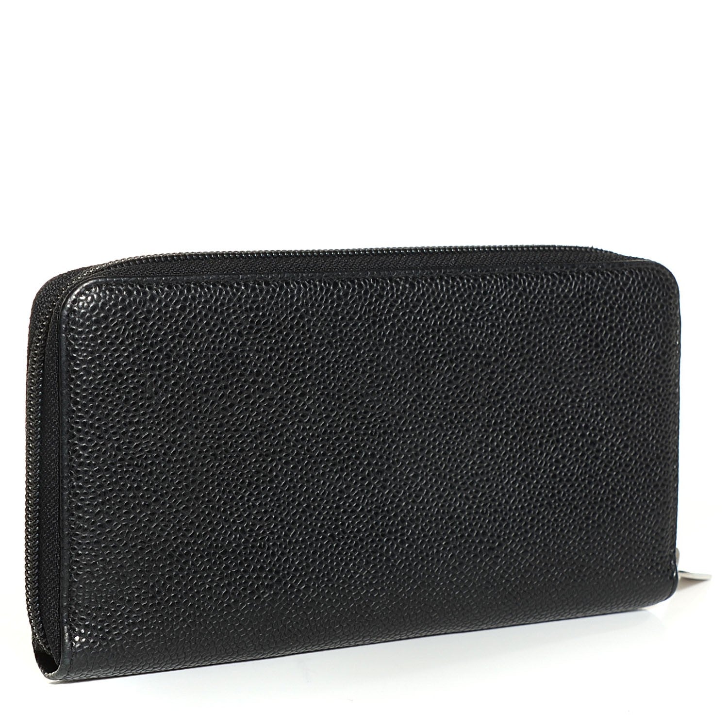 Chanel Caviar Large Timeless CC Zip Around Wallet Black 11 of 16